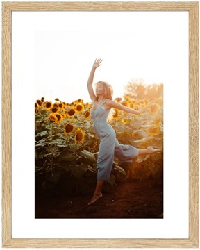 Ramka na zdjęcia foto ramki 18X24 drewniana