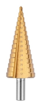 НАБОР СТУПЕНЧЕСКИХ СВЕРЛ ПО МЕТАЛЛУ 4-32 ММ