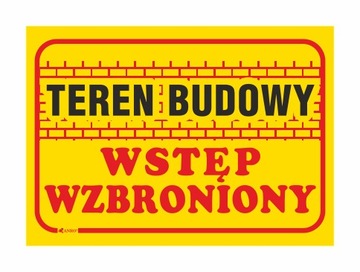 ЗОНА СТРОИТЕЛЬСТВА – ВХОД ЗАПРЕЩЕН ПВХ 250x350 мм