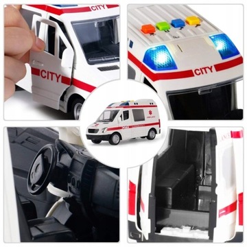 AUTO KARETKA OTWIERANE DRZWI AMBULANS