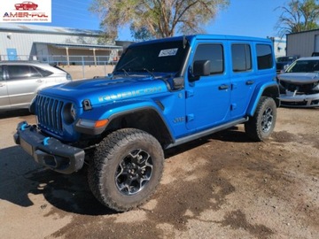 Jeep Wrangler IV 2021 Jeep Wrangler 2021r., Unlimited Rubicon 4XE 2.0 Benzyna 270KM