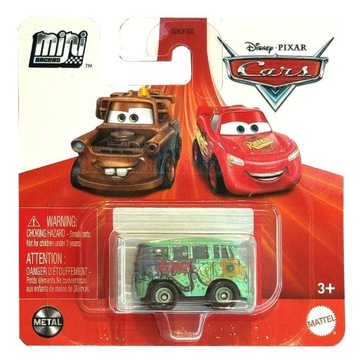 MATTEL GKF65 GKF89 CARS Mikro autko Fillmore Ogórek