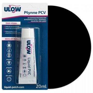 Ulow Liquid Patch - Łatka w Płynie PVC do pontonu Czarny
