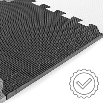 Пазл ОБУЧАЮЩИЙ FOAM MAT 118х118 для детей, СКЛАДНОЙ, защитный, 16 шт.