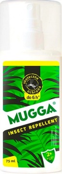 MUGGA SPRAY 9,5 % STRONG KOMARY DEET DZIECI 75 ml