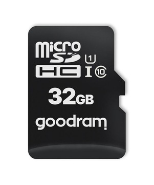 КАРТА ПАМЯТИ MICRO SD UHS И 32 ГБ GOODRAM + ADAPT.