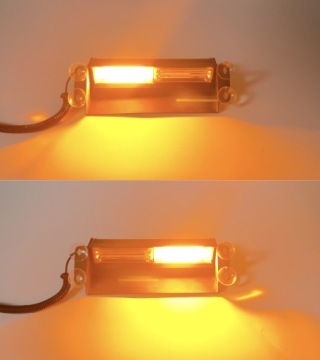 ОКНО СТРОБЕСКОП КОМНАТА ОРАНЖЕВАЯ ЛАМПА Светодиодная присоска для эвакуатора 3 РЕЖИМА