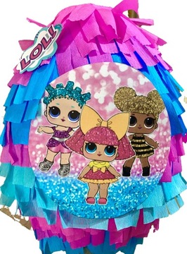 Pinata piniata URODZINOWA Lol surprise metr