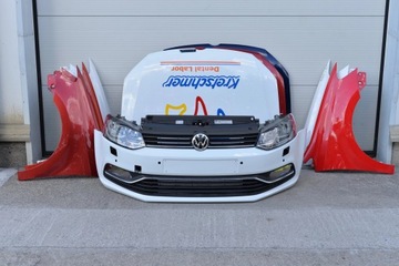 MASKA ZDERZAK GRILL BŁOTNIK LAMPA PAS BELKA VW POLO 6C 2014 - 2017