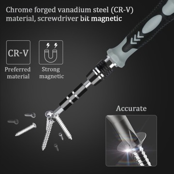 Инструменты для ремонта телефонов и планшетов 117 шт.