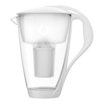 Skleněná konvice Dafi Bílá vložka Classic láhev Solid Flamingová 0,5 l