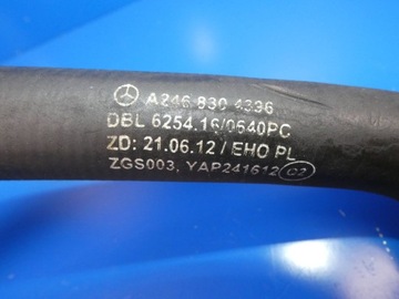 MERCEDES A TŘÍDA W176 W246 1.5 CDI WAZ PŘÍVOD TRUBKA VODY