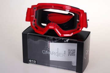 CROSS ENDURO МОТОКРОСС ATV LS2 CHARGER RED ОЧКИ красные