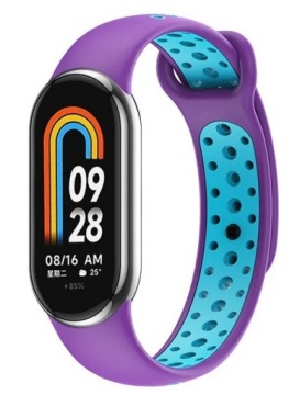 НАБОР ИЗ 4 РЕМЕШКОВ ДЛЯ XIAOMI MI BAND 8 / MI BAND 9 ЦВЕТА MIBAND BAND STRAP