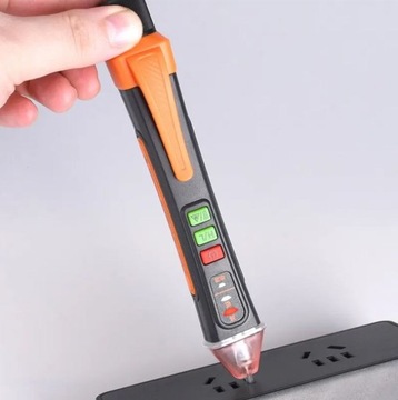 ТЕСТЕР НАПРЯЖЕНИЯ ИНДУКТИВНЫЙ ТЕСТЕР БЕСКОНТАКТНЫЙ ИЗМЕРИТЕЛЬ ТРУБКА 12 В - 1000 В