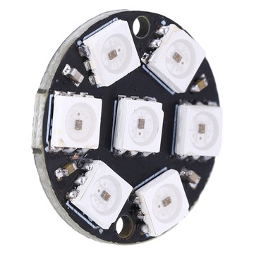 10 светодиодов RGB CJMCU WS2812 5050 ПЛАТА