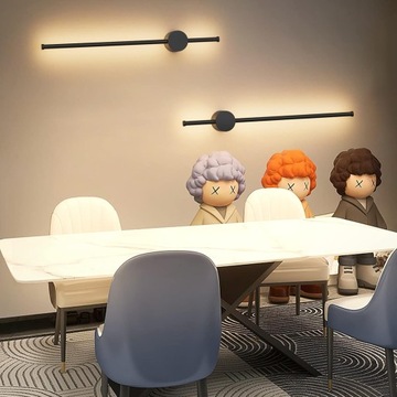 LAMPKA NOCNA 6W DO SYPIALNI, LED KINKIET 60CM, KINKIETY LED WEWNĘTRZNE