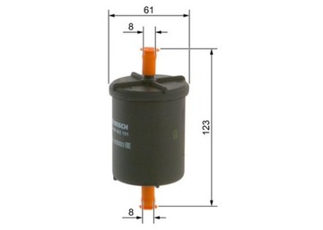 BOSCH FILTR PALIVA