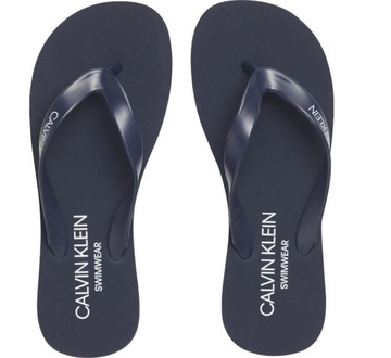 Calvin Klein klapki KM0KM00341 445 granat 39/40