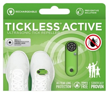 Tickless Human Active zielony