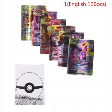 KARTY POKEMON ZESTAW KOLEKCJONERSKI 120 SZTUK