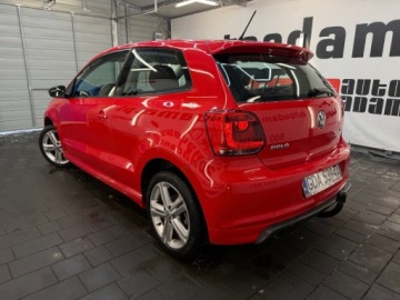 Volkswagen Polo V 2013 Volkswagen Polo R-Line 1.2 TSI Highline 2013 3D VAT Marza 1.2 Benzyna 90KM, zdjęcie 11