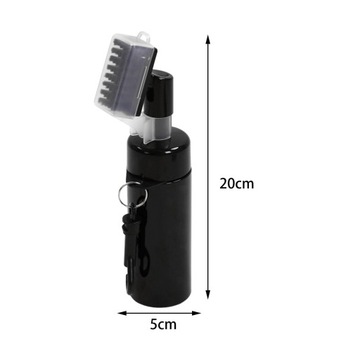 Черная щетка для чистки клюшек Golf Club Groove