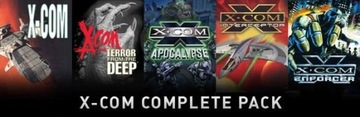 X-COM COMPLETE PACK PC STEAM KEY KLUCZ 5 GIER