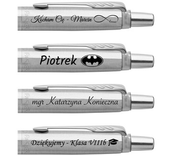 Шариковая ручка Parker Jotter 60 Черная с гравировкой