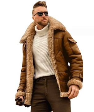 KURTKA MĘSKA ZIMOWA PUCHOWA Z KAPTUREM ROZ L-9XL
