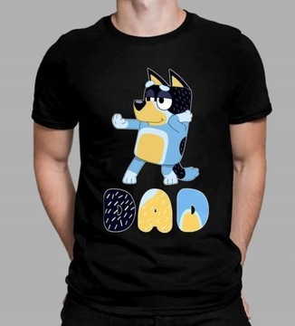 Bluey Dad Fathers Day T SHIRT4XL
