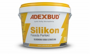 Farba Elewacyjna Silikonowa BIAŁA PERFEKT SILIKON 10L
