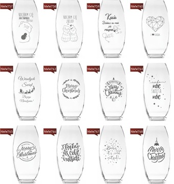 Ваза с гравировкой - ПОДАРОК ​​на новоселье