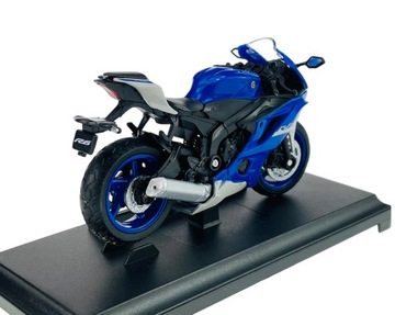 WELLY YAMAHA YZF-R6 1:18 Новая модель мотоцикла из металла