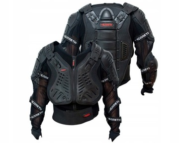 ZBROJA KOSZULKA Z OCHRANIACZAMI BUZER GARETH SCORPION ENDURO CROSS ATV M
