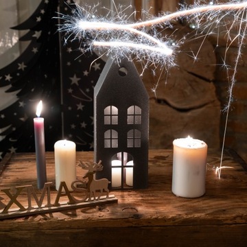 ДОМ СВЕТОДИОДНЫЙ ФОНАРЬ СВЕЧИ ФОНАРЬ РУЧНОЙ РАБОТЫ СЕРЕБРЯНАЯ ЛАМПА С БЛЕСКАМИ