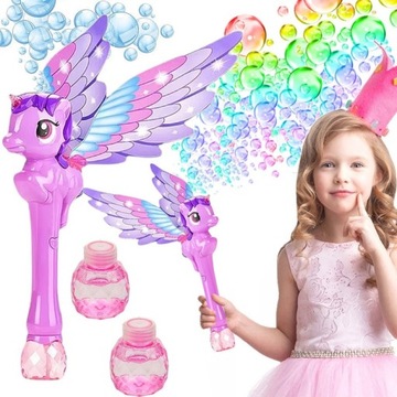 APARAT DO BANIEK MYDLANYCH JEDNOROŻEC AUTOMAT RÓŻDŻKA BAŃKI MYDLANE 2x PŁYN