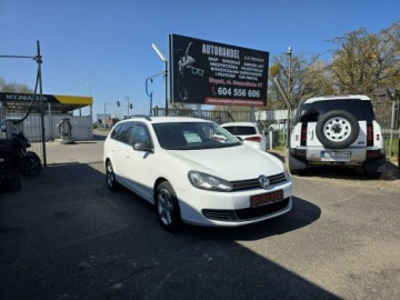 Volkswagen Golf VI Variant 2.0 TDI-CR DPF 140KM 2010 Volkswagen Golf 2.0 TDI 140 KM, Automat DSG,