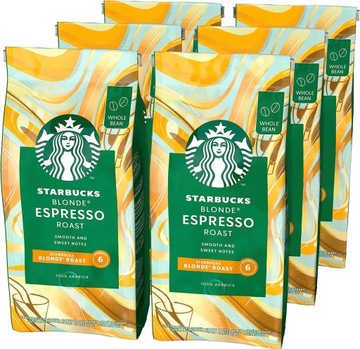 Кофе Starbucks Blonde Espresso в зернах 200г