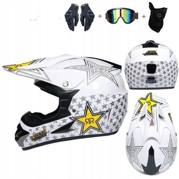KASK MOTOCYKLOWY OFF-ROAD ENDURO MOTOCROSS