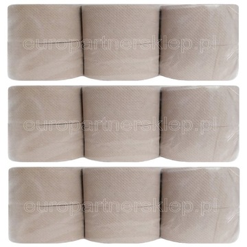Papier toaletowy JUMBO 18cm|3 opak.|a'12 szary|100m|1-war|makulatura*