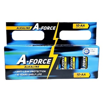 Baterie AA A-Force Alkaline 10 sztuk