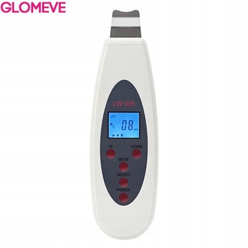 Портативный ультразвуковой очиститель кожи лица с ЖК-дисплеем