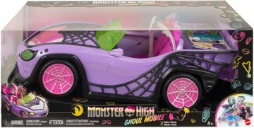 Auto Monster High Fioletowy kabriolet z pajęczą