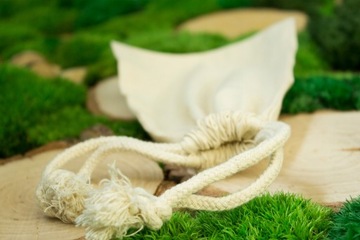 Сумка из хлопка ECRU 15 х 10 см ЭКО-сумка