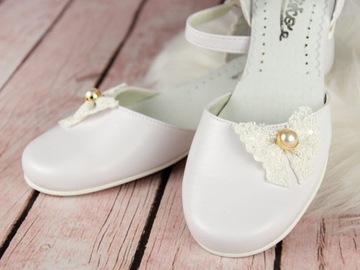 Туфли для причастия для девочек КБД-675 - 34