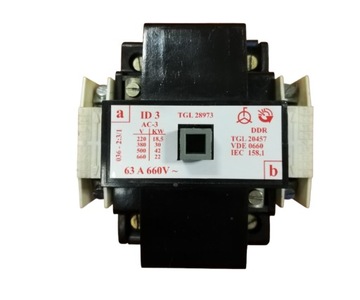 Stycznik ID 3 63A 220V 50Hz