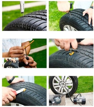 КОМПЛЕКТ ДЛЯ РЕМОНТА ШИН ШИНЫ КОЛЕСА БЫСТРЫЙ РЕМОНТ