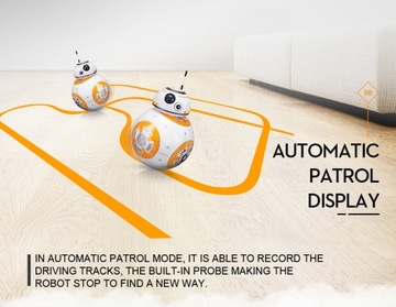 Умный игрушечный робот с дистанционным управлением BB-8 «Звездные войны»