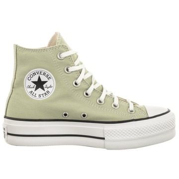 Buty Wysokie Trampki na Platformie Converse Lift Hi Summit Miętowe